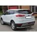 GEELY ATLAS с 2016-н.в. защита заднего бампера одинарная труба d60 из нержавеющей стали GEELY ATLAS с 2016-н.в. защита заднего бампера одинарная труба d60 из нержавеющей стали